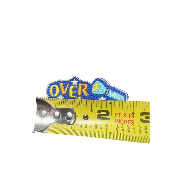 NEW Over Nighter with Flashlight Scouts & Parades 2.5" Embroidery Patch Souvenir - Picture 4 of 4